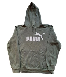 PUMA Unisex Green Hoodie Size Medium 855031-64 - Picture 1 of 6