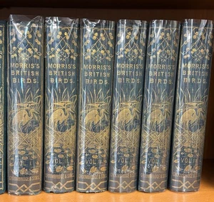 HISTORY OF BRITISH BIRDS BY REV. F. O. MORRIS. First Edition SIX VOLS 358 PLATES - Picture 1 of 11