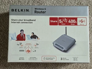 Belkin F5D7230-4 Wireless G Router - Picture 1 of 9