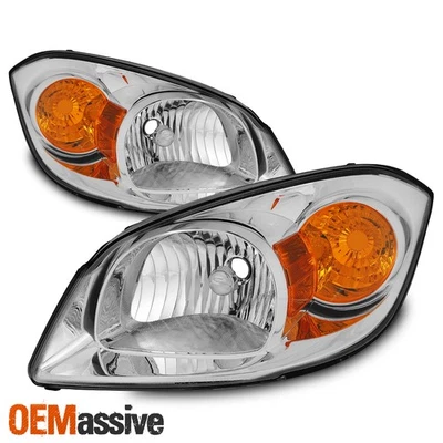 Faros izquierda + derecha Fit 2005-2010 Chevy Cobalt 07-10 G5 05-06 Pursuit Foto 1 de 4