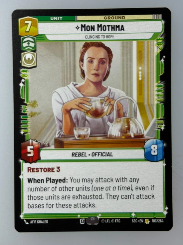 Star Wars Unlimited - Mon Mothma 103 - Image 1 of 1