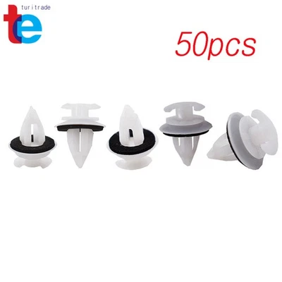 Clipes de painel de porta com anel de vedação para BMW E30 E34 E36 E38 E46 X5 M3 M5 Z3 conjunto de 50 - Imagem 1 de 4