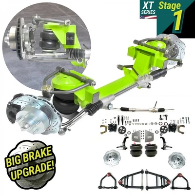 Camión Willys 46-54 Mustang II IFS Air Ride Stock 5x5 manual LHD rack sin miembro X Foto 1 de 4