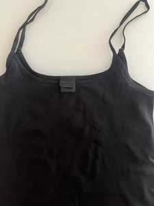 The Limited Tank Camisole Hanro LaPerla Dupe Made In Italy Y2K Retro Black NEW - Picture 1 of 6