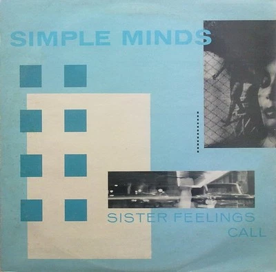Simple Minds Sister Feelings Call LP, Album, RE 1984 Ambient, Synth-pop (VG+ / V - Image 1 of 4