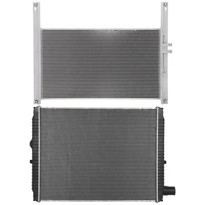 Radiator and AC Condenser Cooling Kit For 03-07 International Harvester 8600 SBA — 第 1/4 张图片