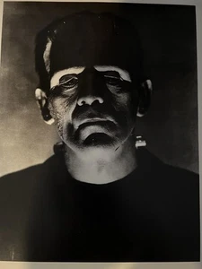 1931 Frankenstein Monster Boris Karloff 8.5x11 PHOTO PRINT Halfway To Halloween - Picture 1 of 2