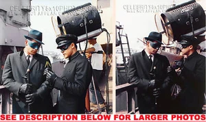 GREEN HORNET BEHIND SCENES withARROW 2xRARE8x10 PHOTOS - Picture 1 of 1