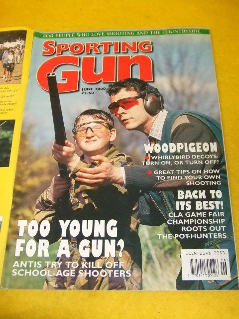 SPORTING GUN - TOO YOUNG FOR A GUN - JUNE 2000 - Image 1 of 1