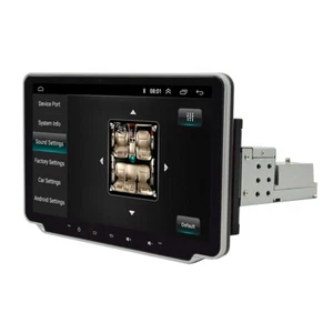 1Din Touch Screen Car Stereo MP5 Player Radio Bluetooth GPS WiFi DVR Android 9.1 - Picture 1 of 24