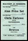 original UK 60's Gig Flyer : LOS BRAVOS / ALAN PRICE SET / CHRIS FARLOWE ...