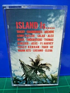 Vox Island Audio Cassette Tape Tricky Cranberries Tinderstick PJ Harvey U2 Elcka - Picture 1 of 2