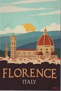 MR ALE Nuove Carte Immagine da Viaggio 2023~4x6"- 9525,2 Firenze Italia Duomo - Foto 1 di 6