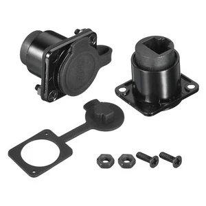 D Tipo RJ45 Acoplador, Panel Montaje Conector Hembra a Hembra, Paquete de 10 - Imagen 1 de 6
