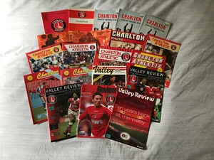 CHARLTON ATHLETIC x 20 HOME PROGRAMMES "LEAGUE MATCHES" 1971 - 2002 - Picture 1 of 4