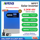 6200W Falownik solarny Hybrydowy Off-Grid MPPT 120A 230V 48V 500Vdc PV z WIFI