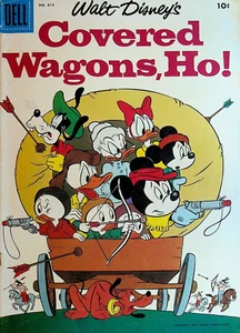 Planwagen Ho Walt Disney vierfarbig 814 Dell Comics 1957 - Bild 1 von 2