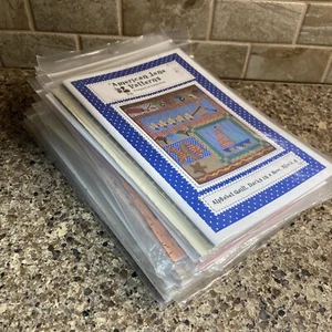 Posten 29 verschiedene Quiltmuster modern, traditionell, gemischte Themen - Bild 1 von 6