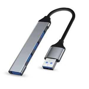 USB Hub 4 in 1 Adapter USB 3.0 für Fujitsu HP Acer Samsung Laptop PC Notebook - Bild 1 von 22
