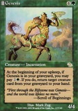 1x Genesis NM-Mint, English Judgment MTG Magic