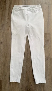 Soft Surroundings Leggings Size XS White Super Sleek Ponte de Roma Knit 2AA44 - Picture 1 of 9