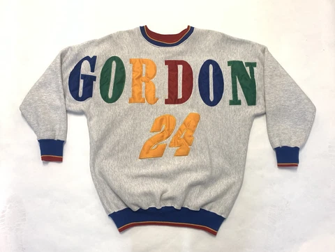 RARE 1990s Jeff Gordon Racing Oversized Pullover Sweater - Mens 2xl Cover