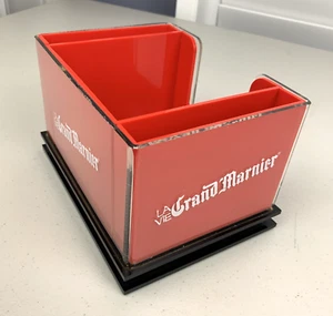 La Ve Grand Marnier Red Napkin Condiments Cocktail Holder Bar Caddy - Picture 1 of 4