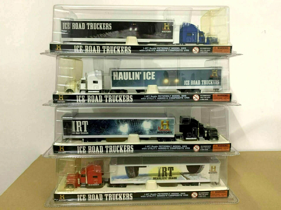 Norscot Peterbilt 389 With Utility 40000-X Composite Van Ice Road Truck 1/87 4ps - Image 1 of 4