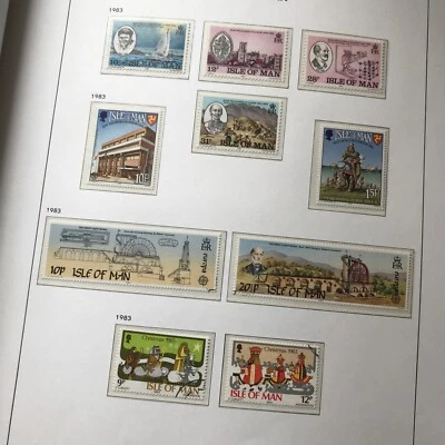 Isle of Man MINT MNH Stamps 1983 SEE PHOTO PAGE M20 Sets 5 - Image 1 of 3