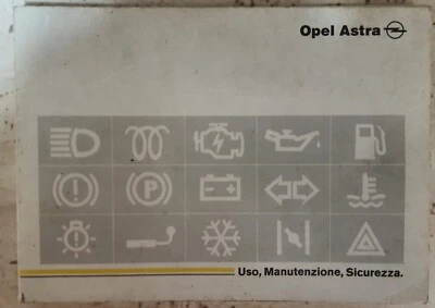 OPEL ASTRA Uso e manutenzione Originale 1993 - Immagine 1 di 4