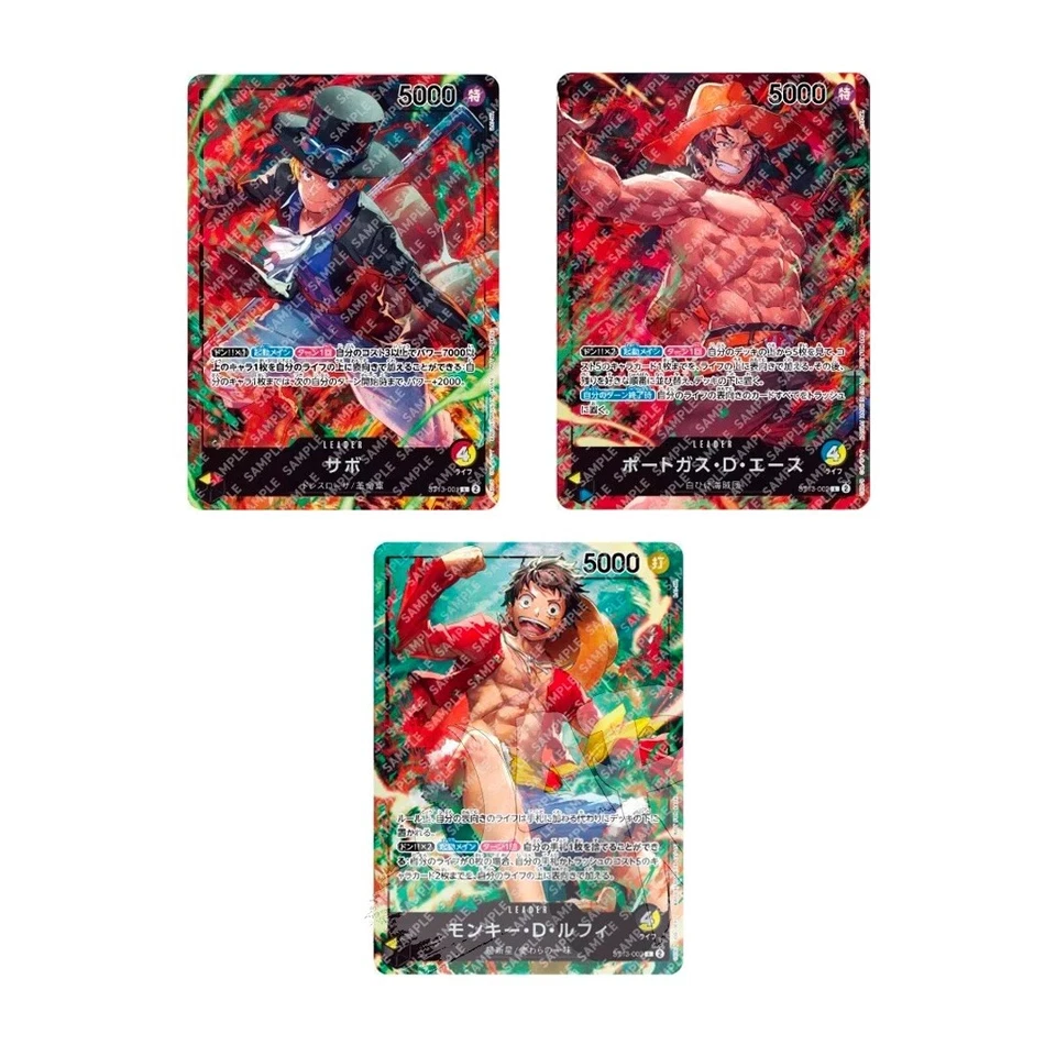 One Piece Card Game Promo 7-Eleven Three Brothers Full Set Japanese - Bild 1 von 1