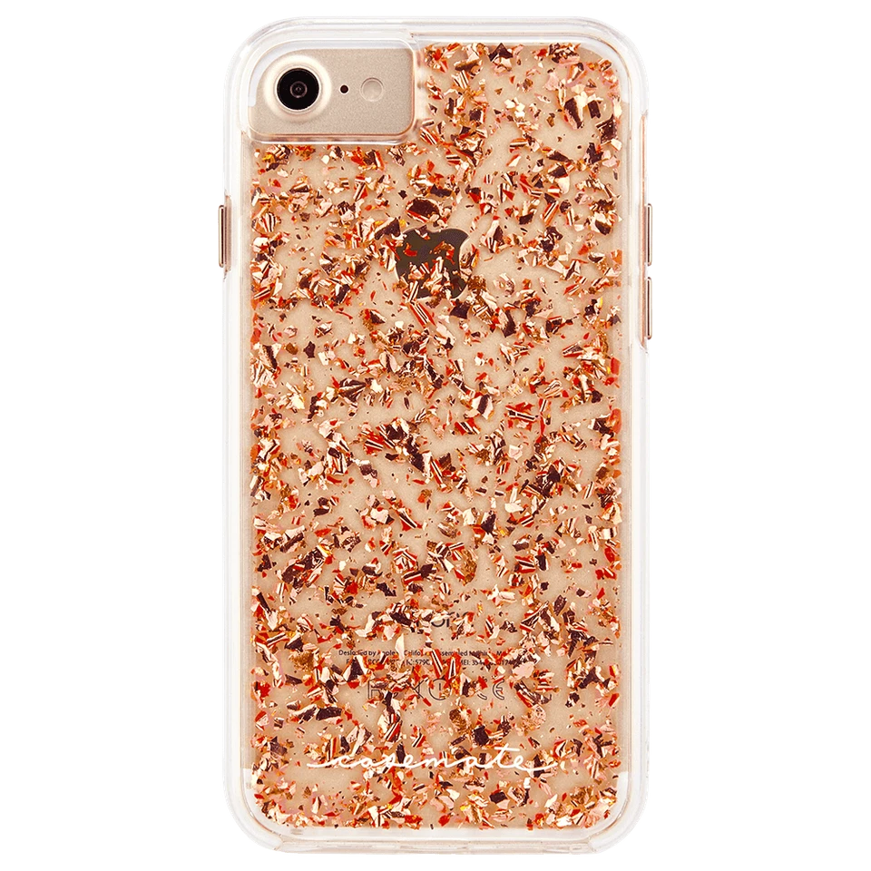 Case-Mate iPhone 8 / 7 / 6S / 6 Karat Case 10 Ft Drop Protection | Rose Gold - Image 1 of 4