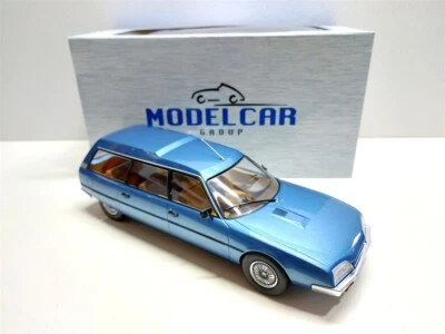 Citroen CX Break CX 25 TRI Station Wagon Blu del 1976 - 1/18 MCG - Immagine 1 di 4