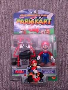 1999 ToyBiz Nintendo Mario Kart 64 Mario Action Figure NEW Sealed! - Picture 1 of 7