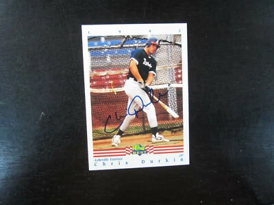 1992 Classic # 15 Chris Durkin Autograph Signed Card B Asheville Tourists Astros - Image 1 of 2