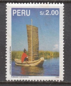 Peru - Tourism & Ecology, Lake Titicaca (Used) 1995 (CV $11) - Picture 1 of 1