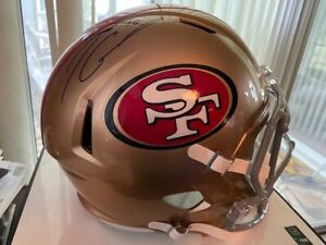 Jimmy Garoppolo San Francisco 49ers Signed Speed Replica Helmet Tristar