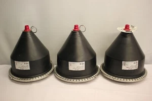 3 X HOLOPHANE LUMINAIRE HYDREL 9700 150W LAMPS - Picture 1 of 6
