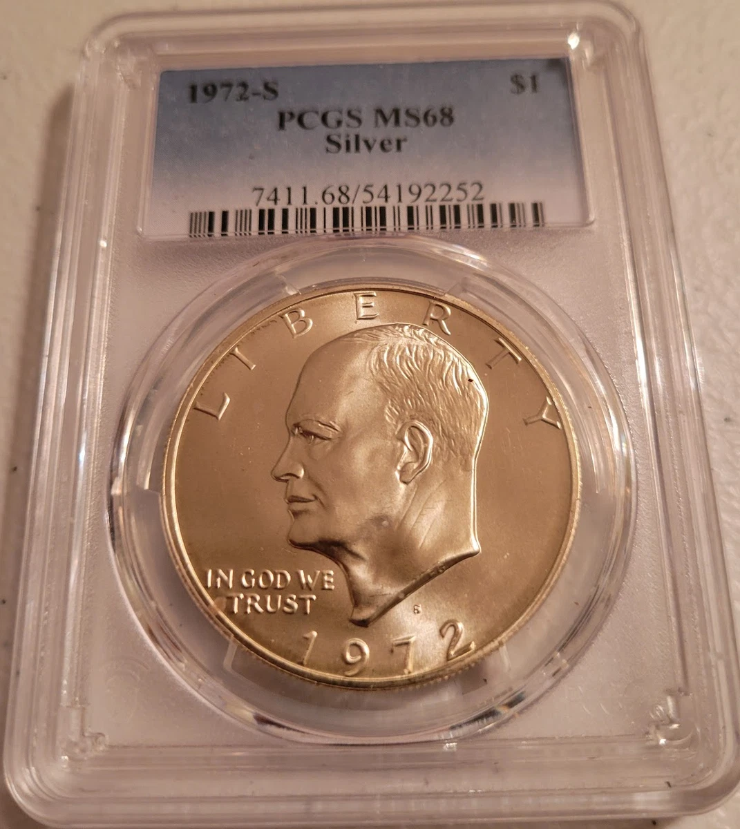 NGC PF68★STAR CAMEO1971 $1 銀貨 アイゼンハワー NGC PF68☆STAR CAMEO1971 銀貨 アイゼンハワー NGC PF68☆STAR