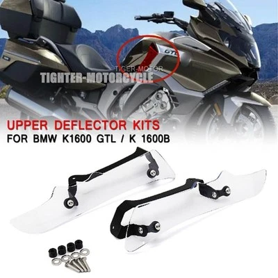For BMW K1600B / K1600GTL CLEAR Accessories Fairing Spoilers Wind Air Deflector - Изображение 1 из 4