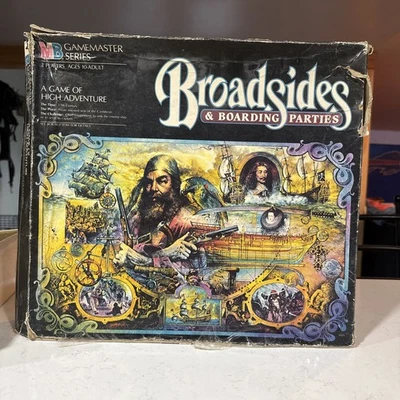 1984 Milton Bradley Broadsides and Boarding Parties Game With Box Included - Image 1 of 4