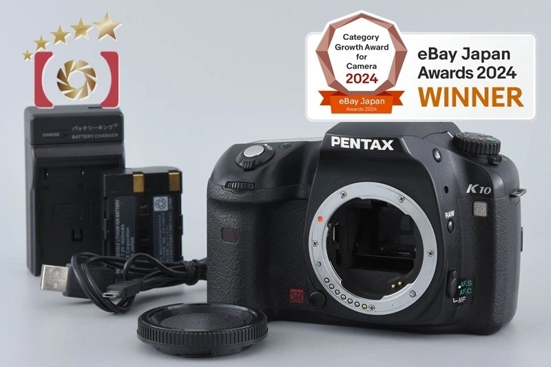 PENTAX K10D 10.2 MP DSLR Camera Body - Image 1 of 4