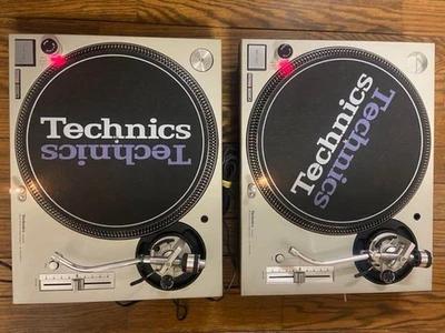 SL-1200 MK3D Technics серебряная пара DJ проигрыватели Vestax PMC-07 pro + M44-7 пара - Изображение 1 из 4