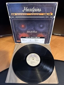 HEADPINS - Turn It Loud - LP ORIGINAL 1982 PROMO MASTERDISK VINYL EX B3 - Foto 1 di 2