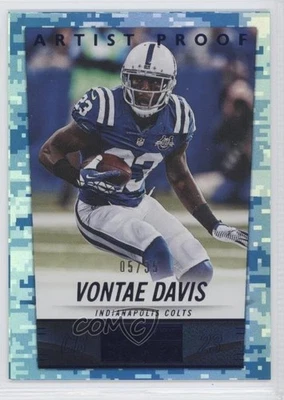 2014 Panini Hot Rookies Artist Proof /35 Vontae Davis #100 - Image 1 of 2