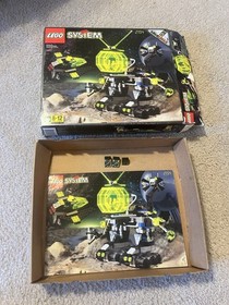 Lego Robo Force: 2154 Robo Master Box And Instructions. Only 3 Pieces.