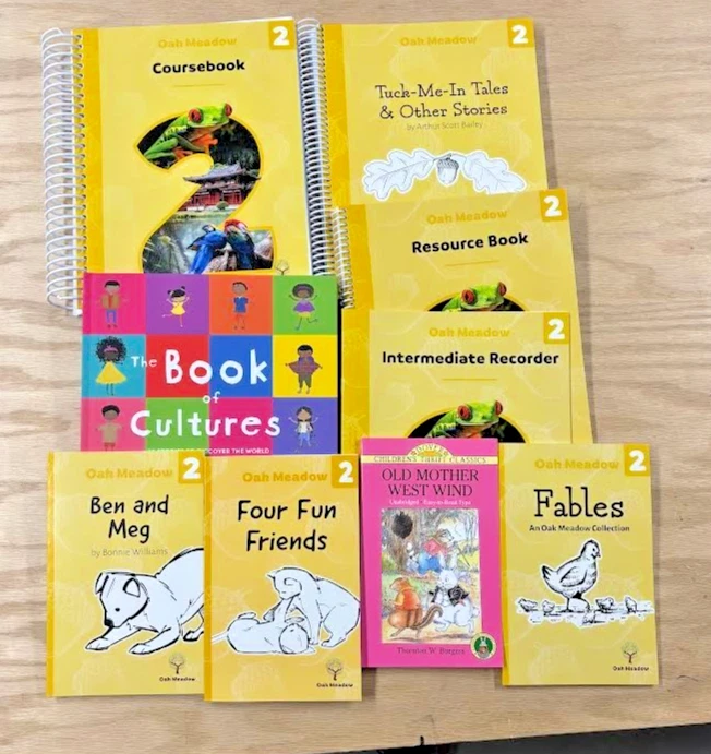 Oak Meadow 2nd Grade Package (Current Versions) - Image 1 of 1