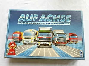 Auf Achse Board Game 1986 Schmidt Spiele Trucking Freight German Complete - Picture 1 of 13