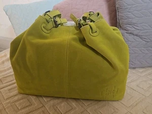 DAWID by Dawid Tomaszewski XL Leder Shopper Gelb *TRAUM* - Bild 1 von 4