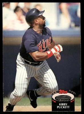 #500b Kirby Puckett 1992 Stadium Club - Image 1 of 2